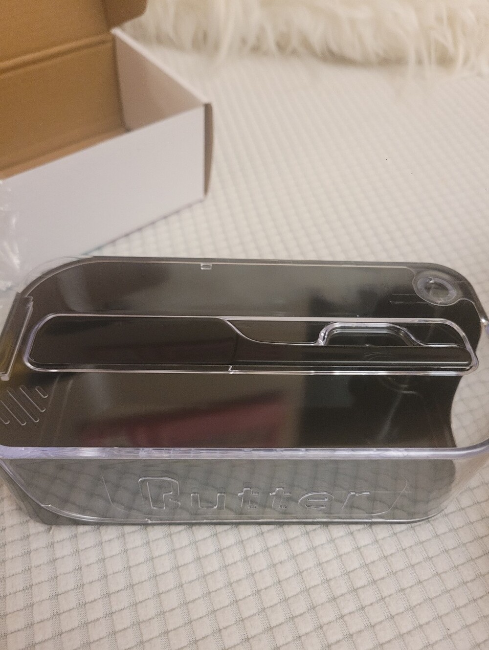 Butter Black Clear-Top Container - Picture 2 of 6
